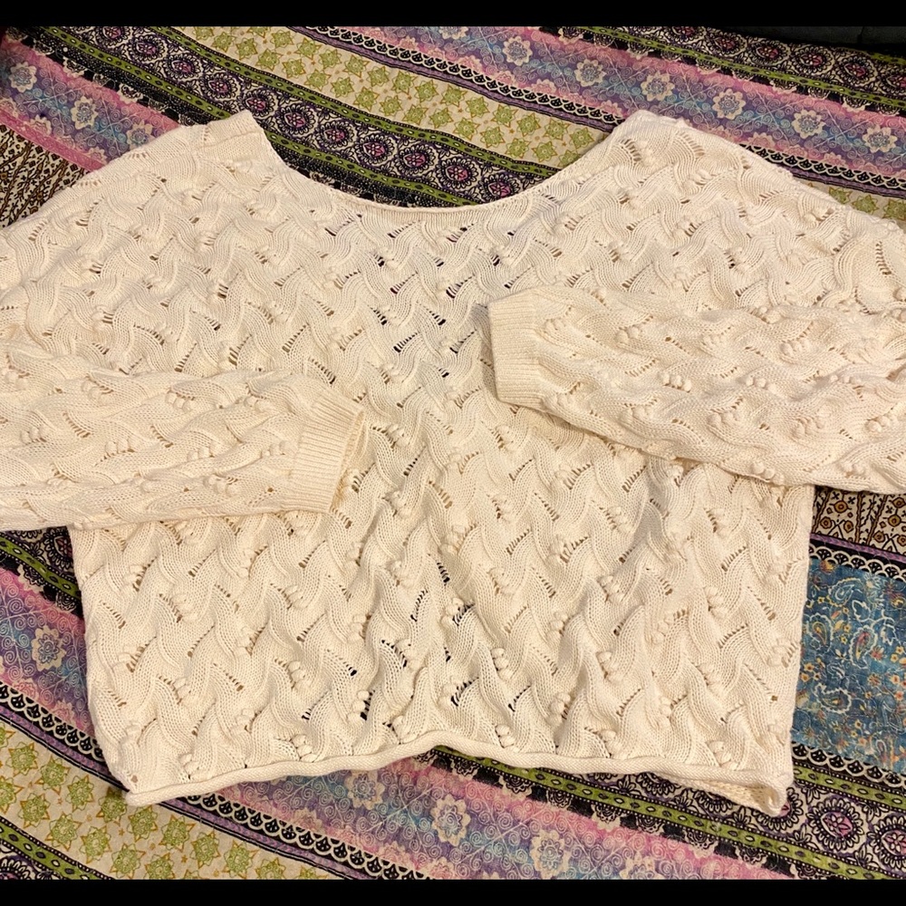 Women’s Twist-Back Sweater